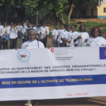 Un team building pour célébrer les acquis d’un projet de renforcement des capacités